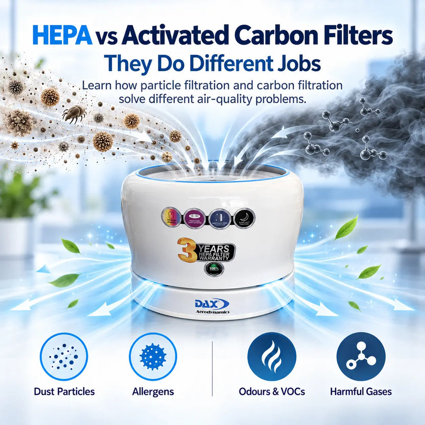 HEPA vs Activated Carbon Filters: They Do Different Jobs