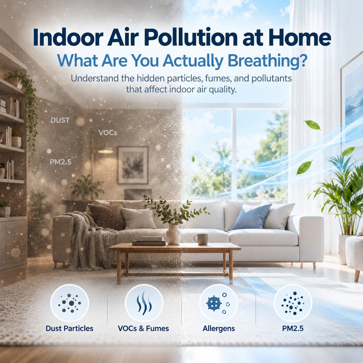Indoor Air Pollution at Home: What Are You Actually Breathing?
